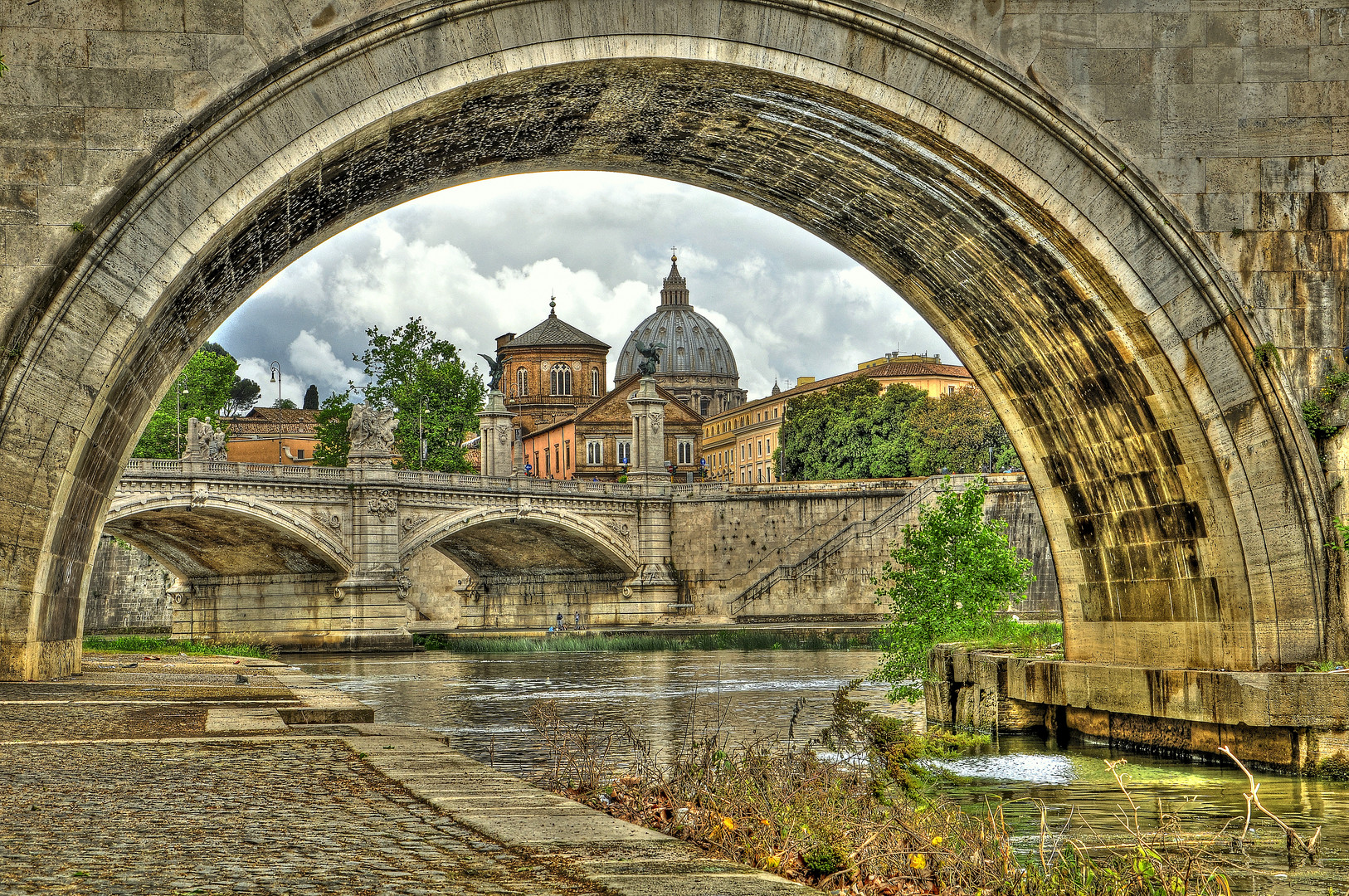 Under the bridge