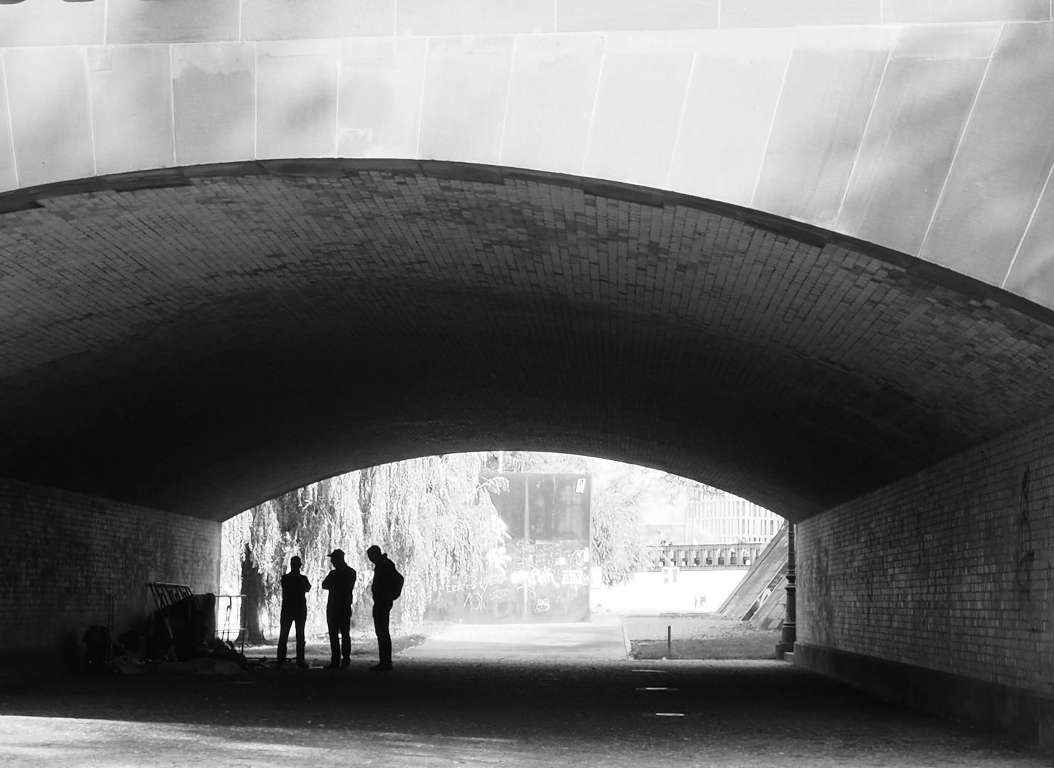 under the bridge