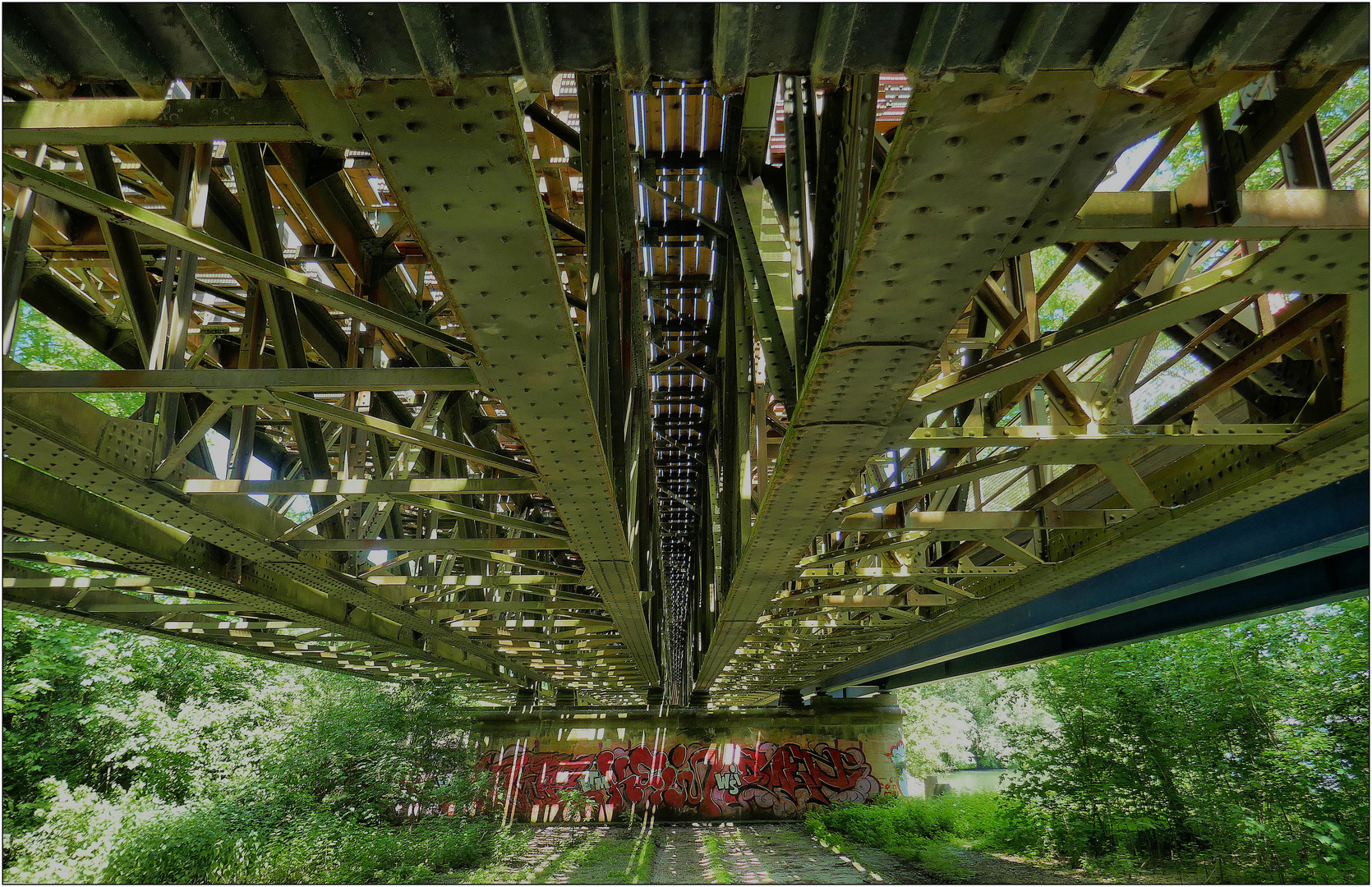 Under the bridge