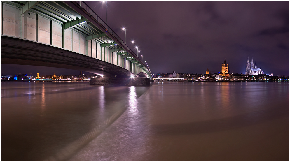 Under the Bridge - Deutzer Brücke - Cologne