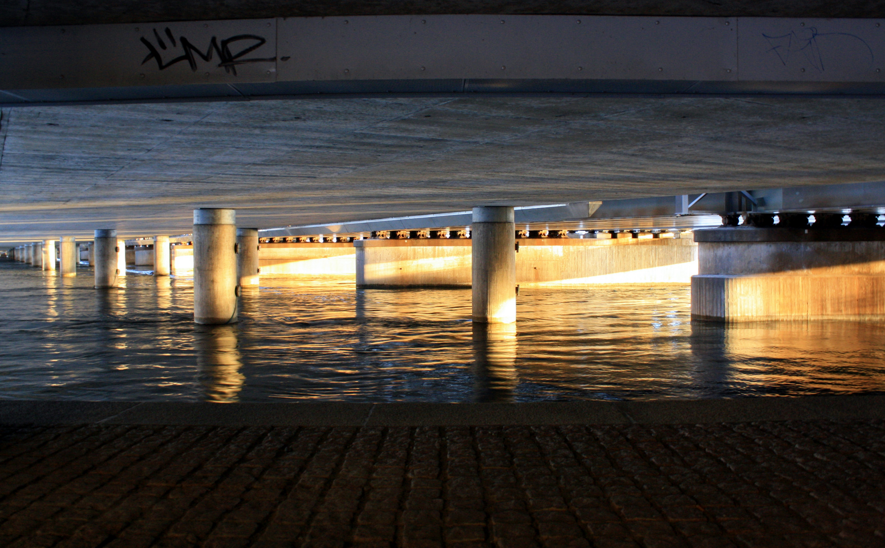 Under the bridge