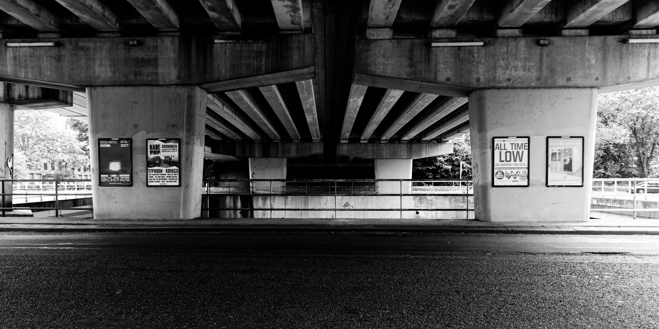 under the bridge