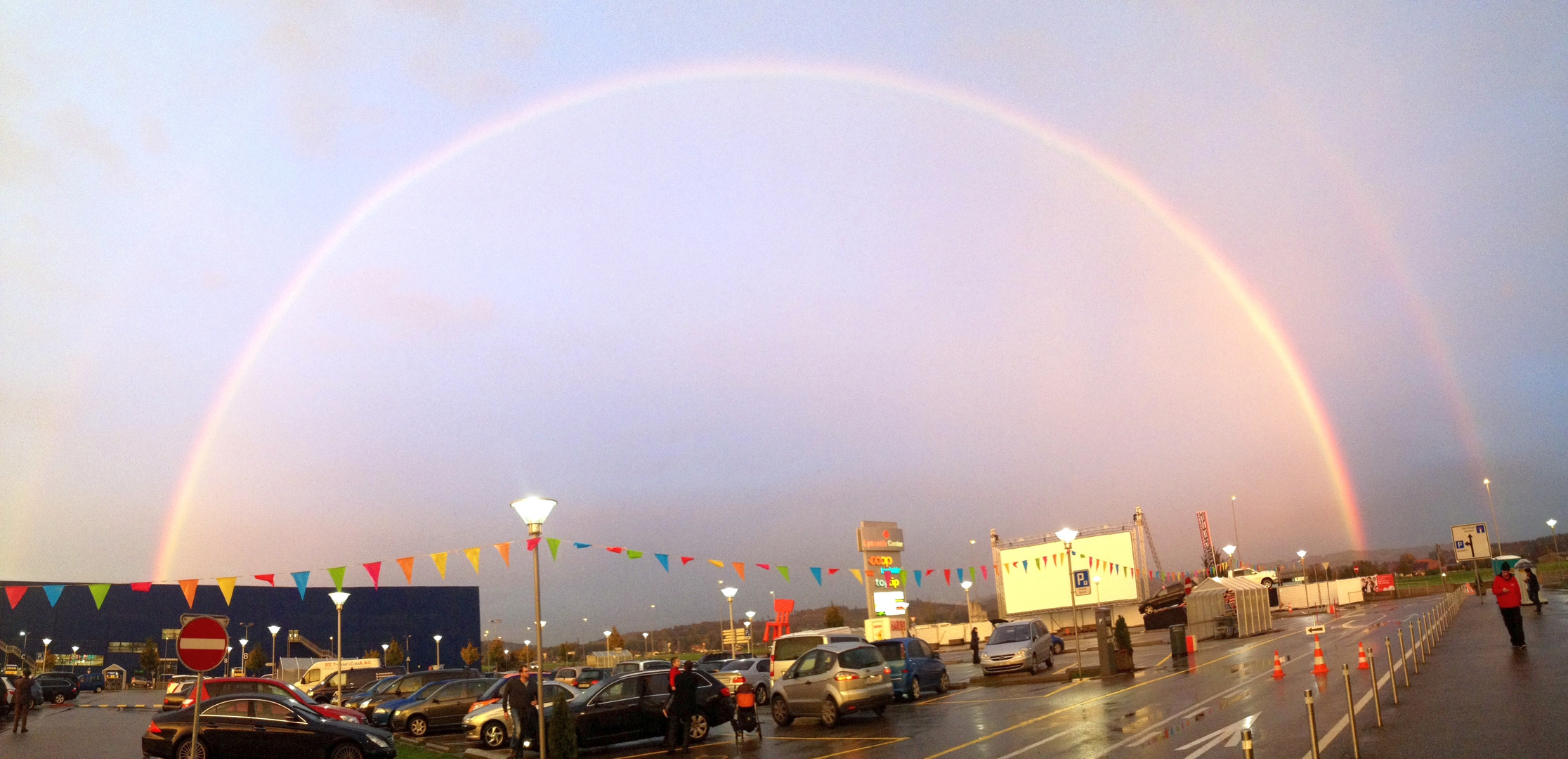 Under the Dom - Regenbogen