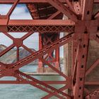 Under the Golden Gate Bridge