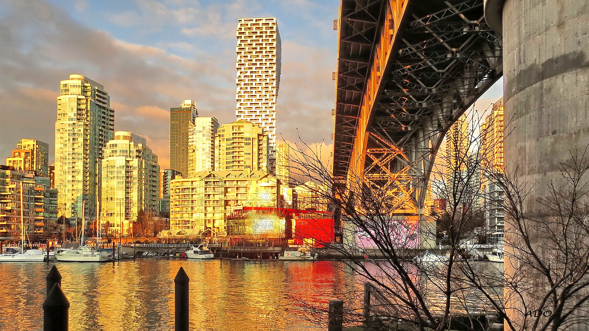 Under the Granville Bridge - Again