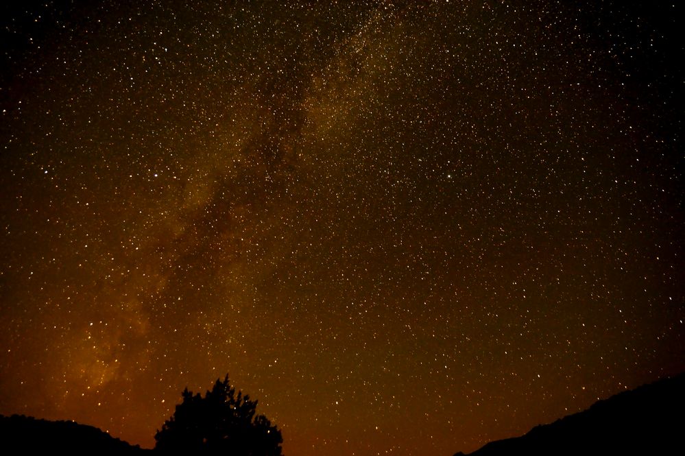 Under the milky way