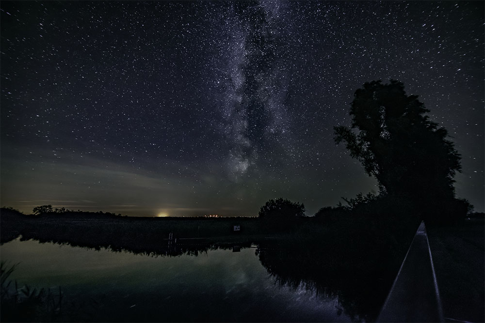 under the milky way tonight