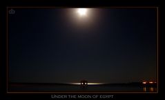 Under the moon of Egypt