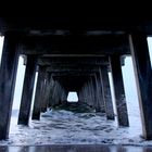 under the pier