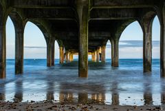 Under the pier