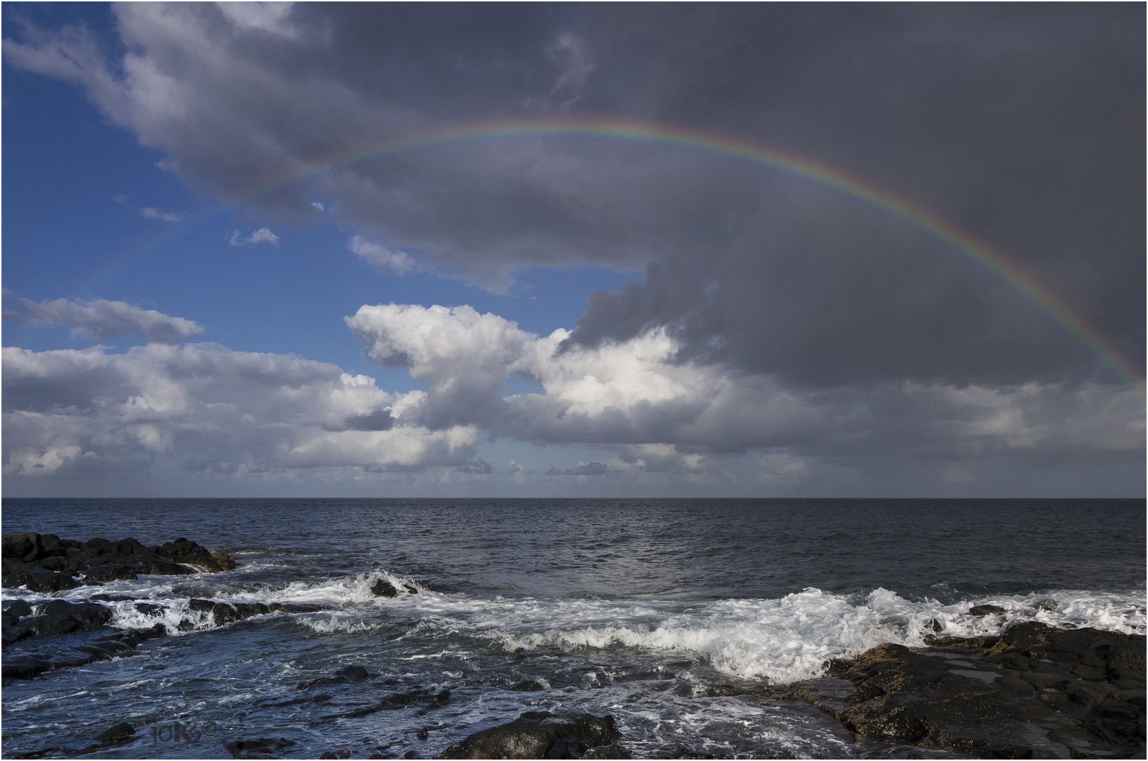 Under the rainbow...