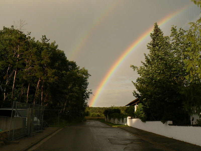 Under the rainbow