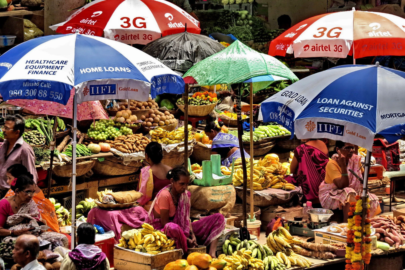 Under the Umbrellas