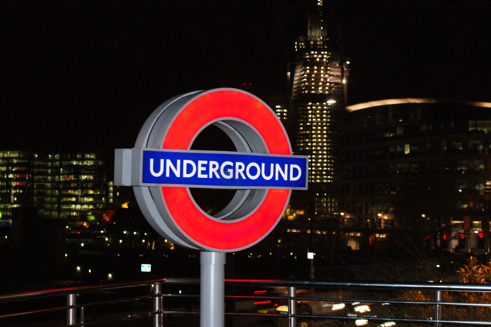 Underground, London.