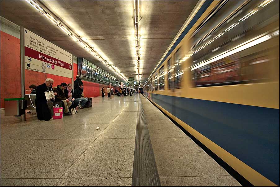 Underground Station MESSESTADT WEST [1]