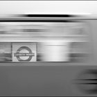 underground train at lambeth north in london