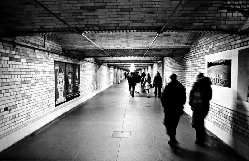 Underground walking