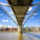 Underneath Millenium Bridge