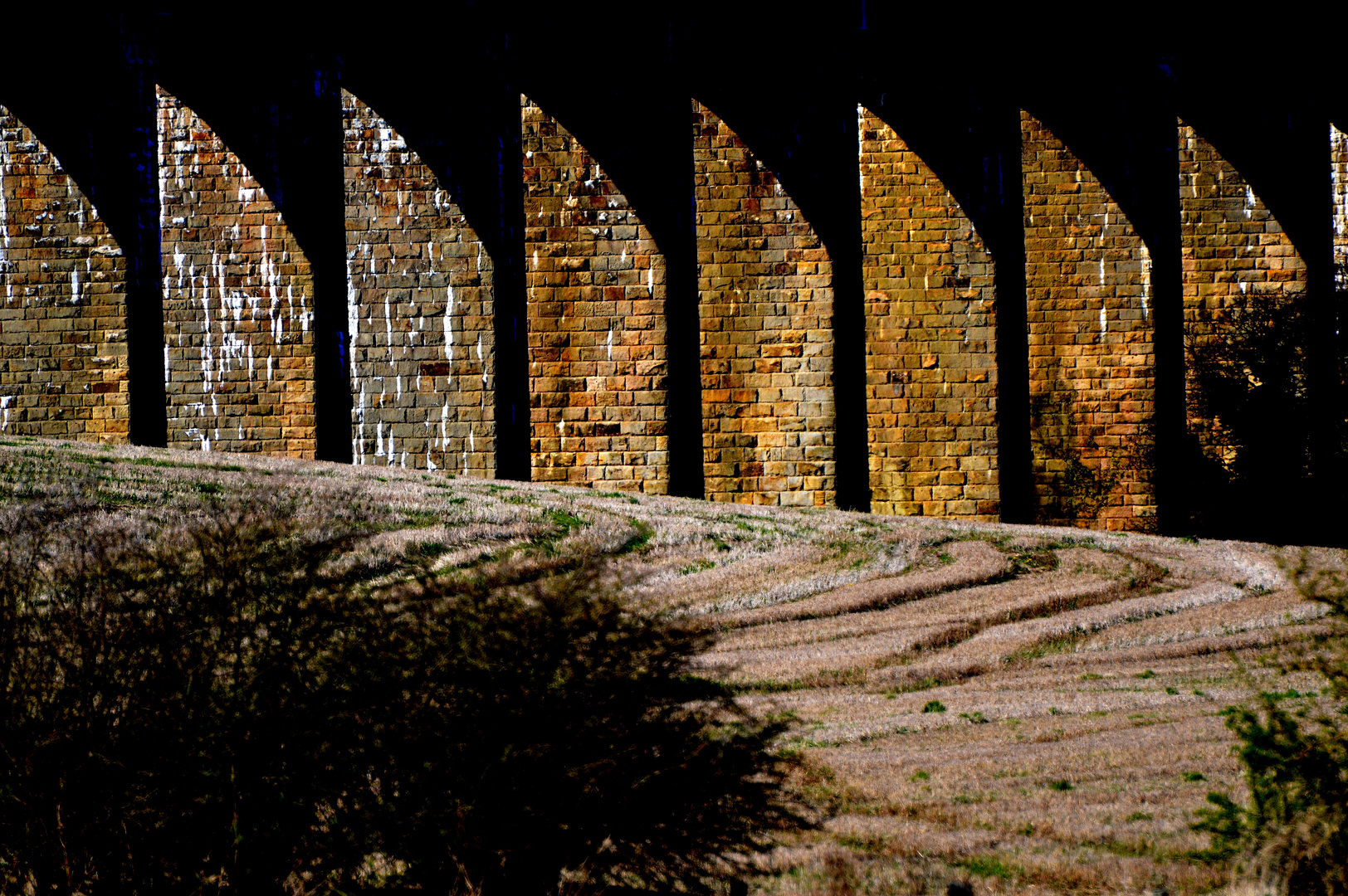 underneath the arches