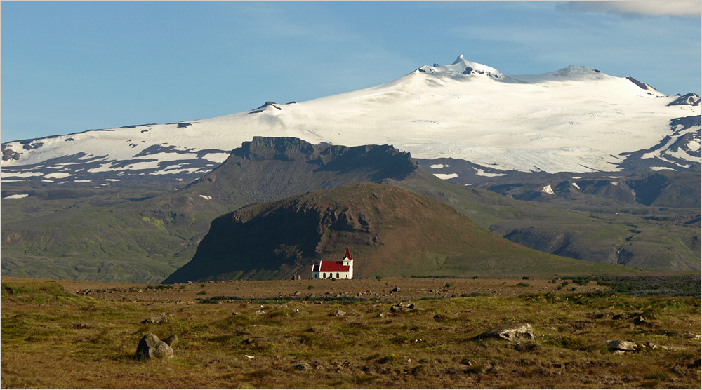 Undir jökli / Am Gletscher