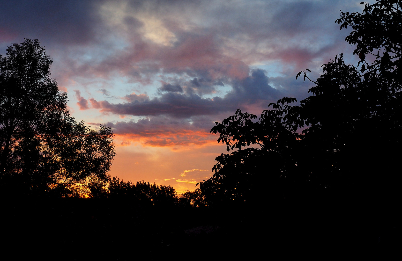 Une aube vue de chez moi