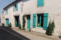 Une autre rue de Mornac-sur-Seudre - Eine andere Strasse von Mornac-sur-Seudre