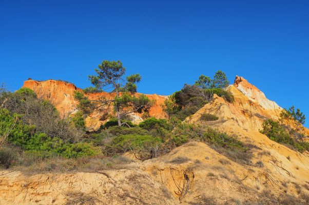 Une autre vue de la falaise d’Algarve