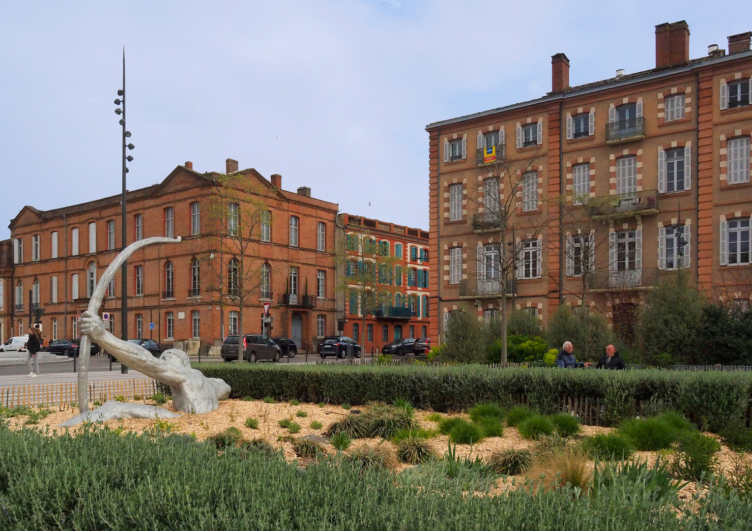 Une autre vue de la statue de Héraclès