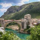 une autre vue du pont de Mostar