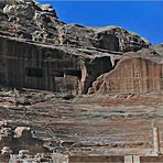 Une autre vue du théâtre romain de Petra