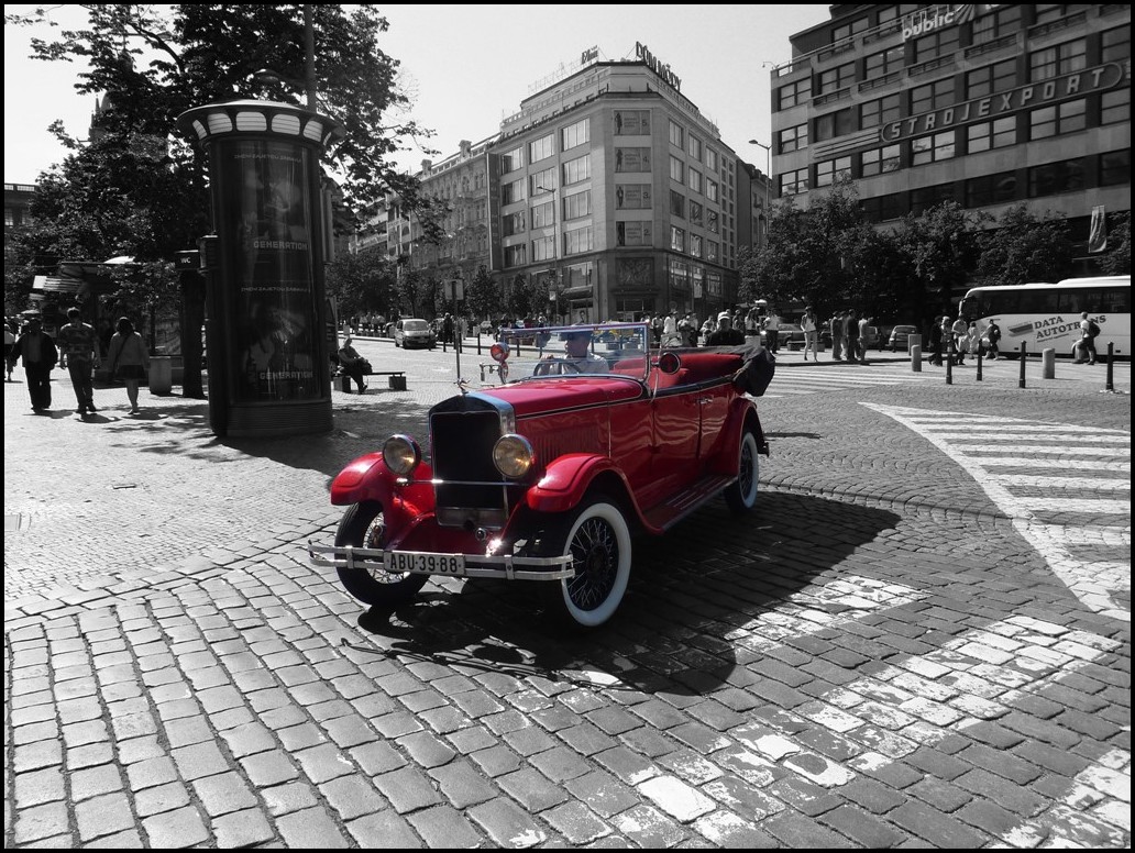 Une belle ancienne à Prague