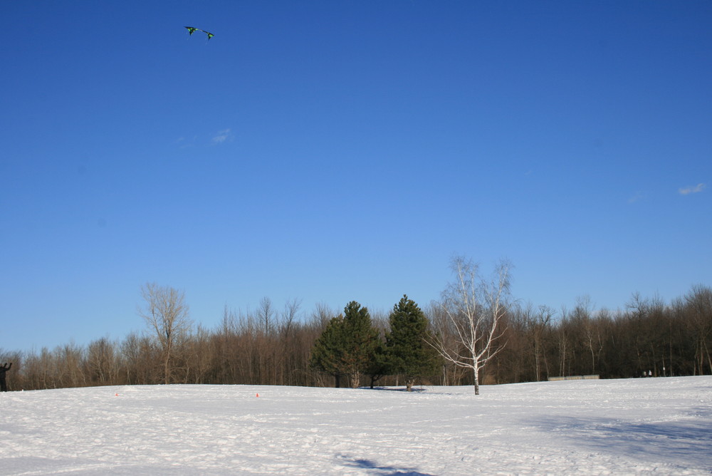 Une belle journée d'hiver au Québec