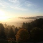  une belle journée s'annonce, le brume se lève