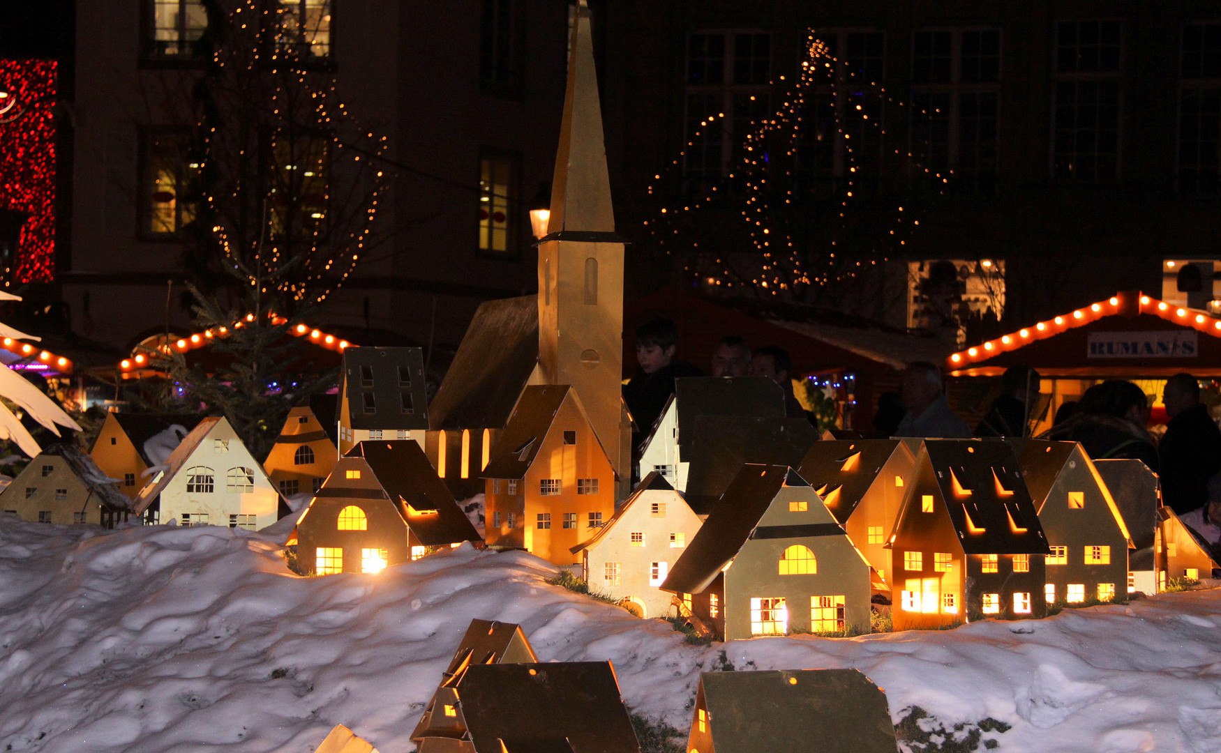une belle nuit de Noël à toutes et tous! photo et image | noël, objets