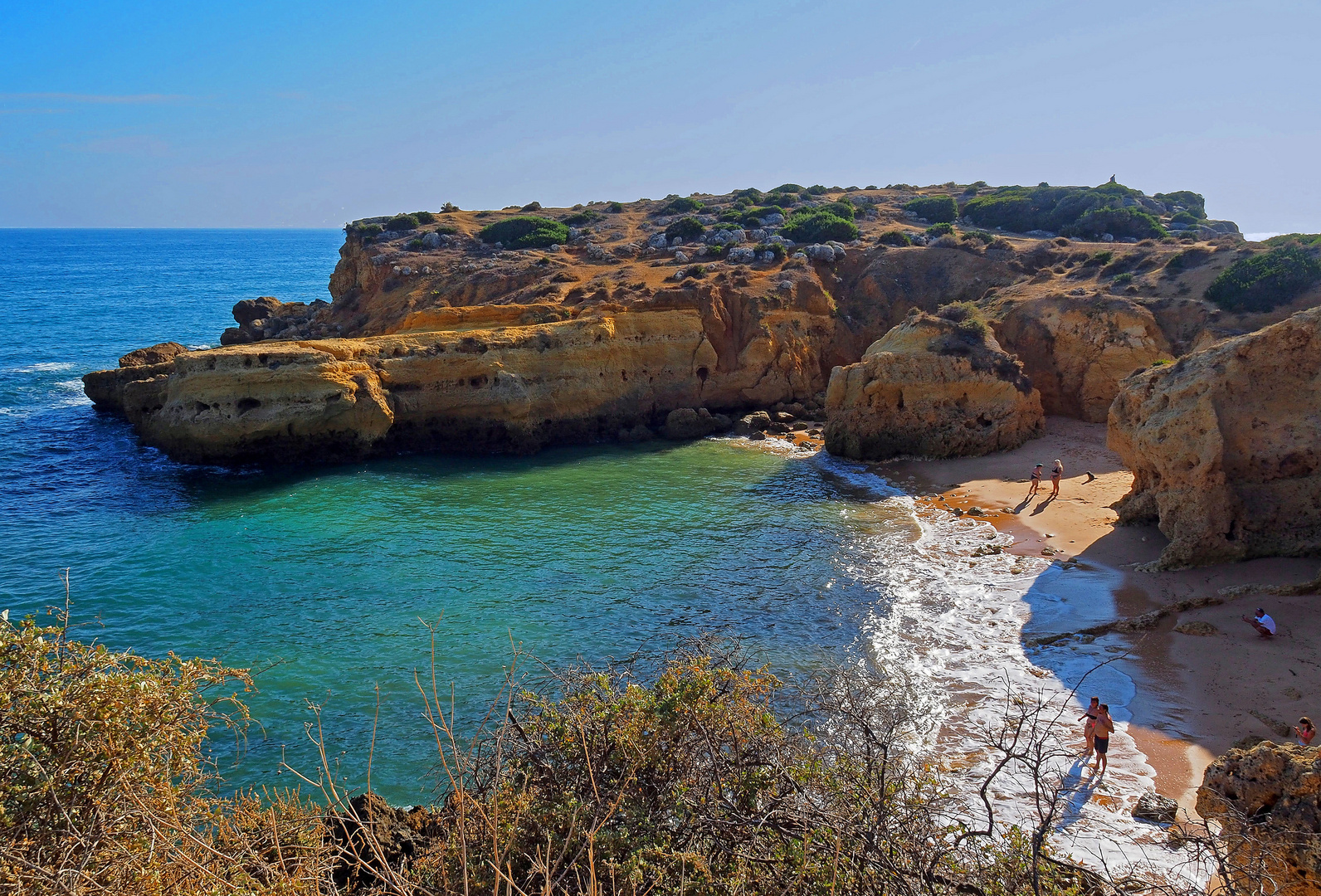 Une crique à Albufeira