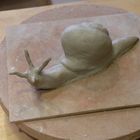 une de mes sculptures : snail (escargot)