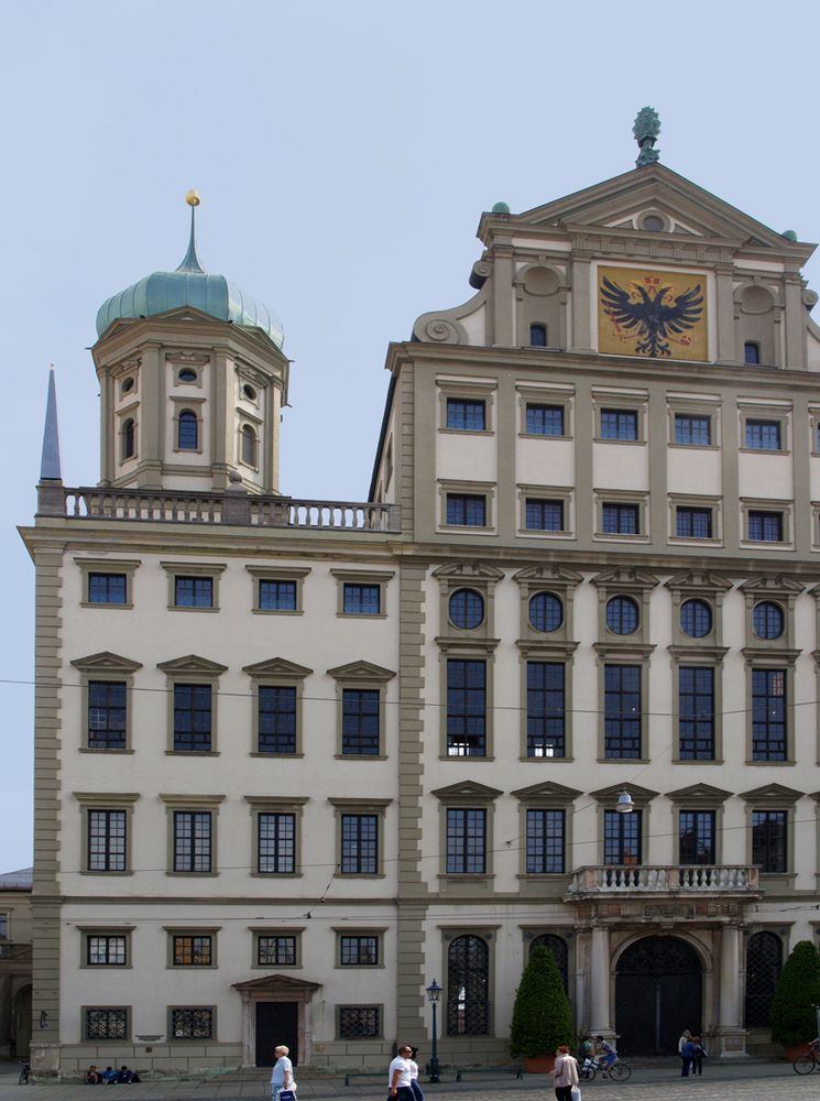 Une dernière photo de l’imposant Hôtel de Ville d’Augsbourg