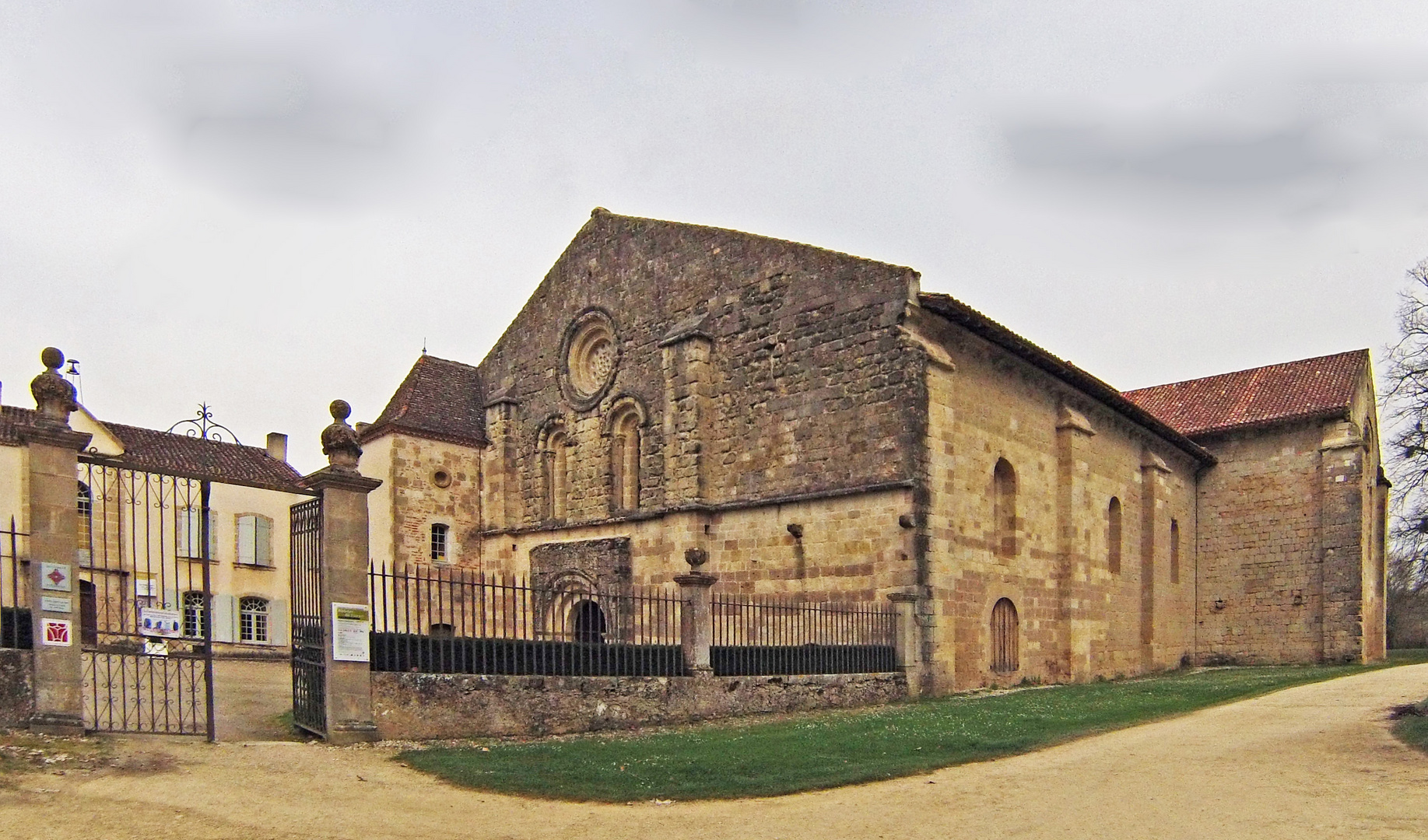 Une dernière vue de l‘Abbaye de Flaran