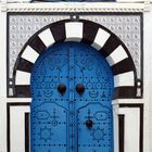 Une des fameuses portes bleues de Sidi Bou Saïd