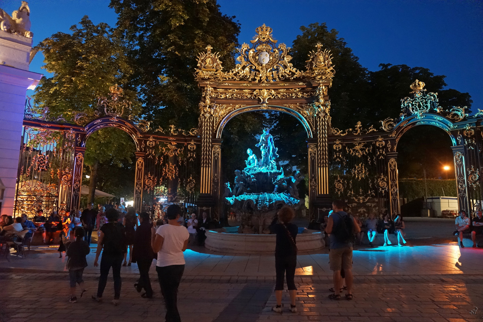 Une des grilles  de la Place Stanislas