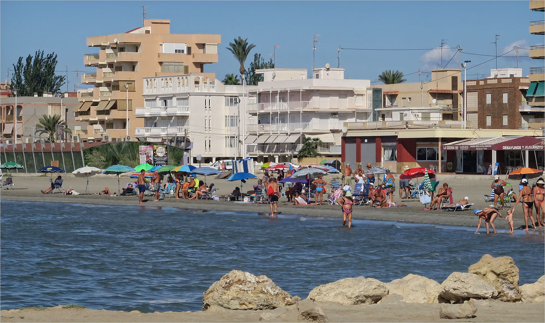 Une des plages de Santa Pola.14.09.16