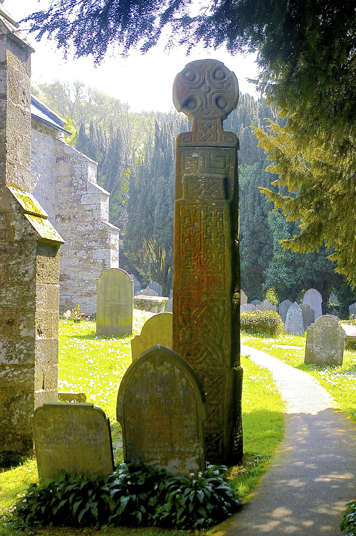 Une des plus anciennes croix celtique au Pays-de-Galles datant du X ou XIème siècle.