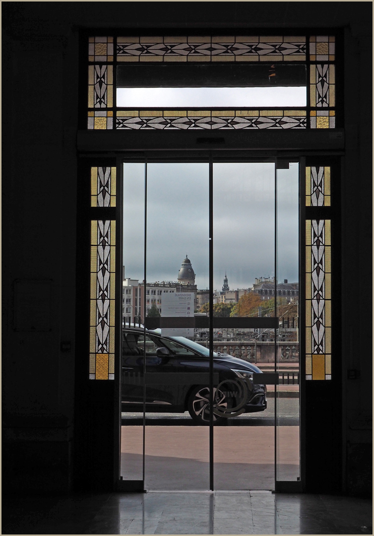 Une des portes d’entrée de la gare de Limoges-Bénédictins