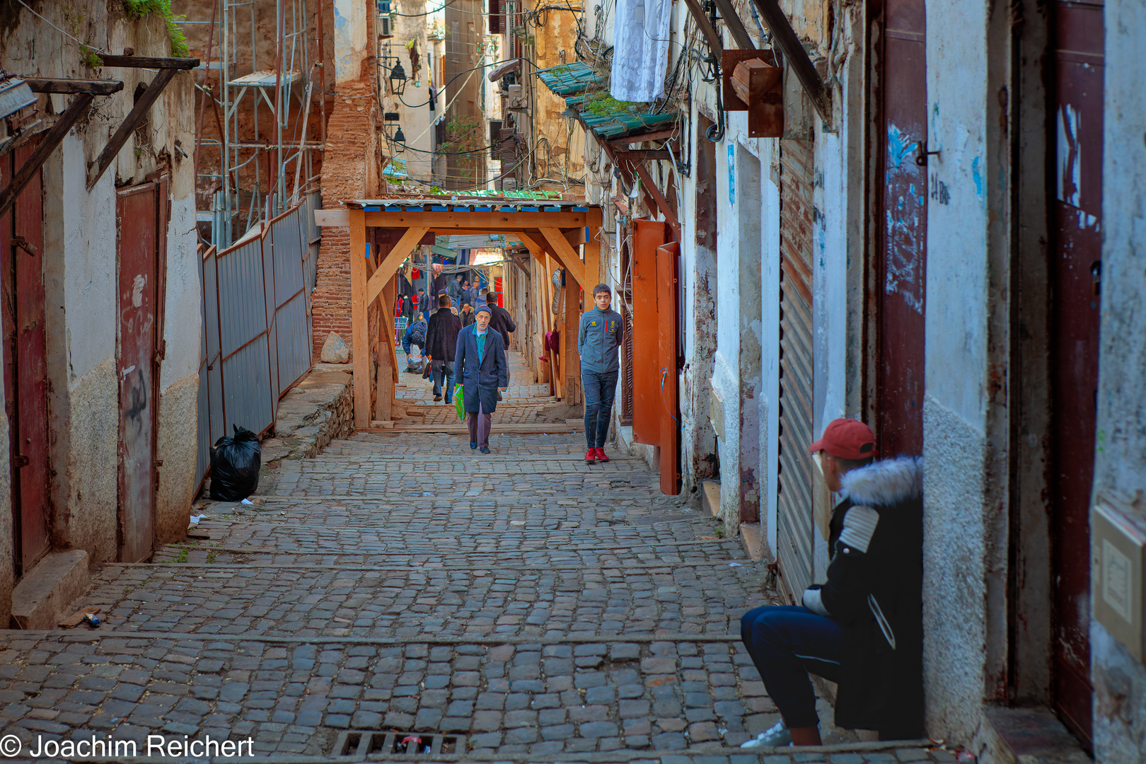 Une des ruelles de la Casbah d'Alger