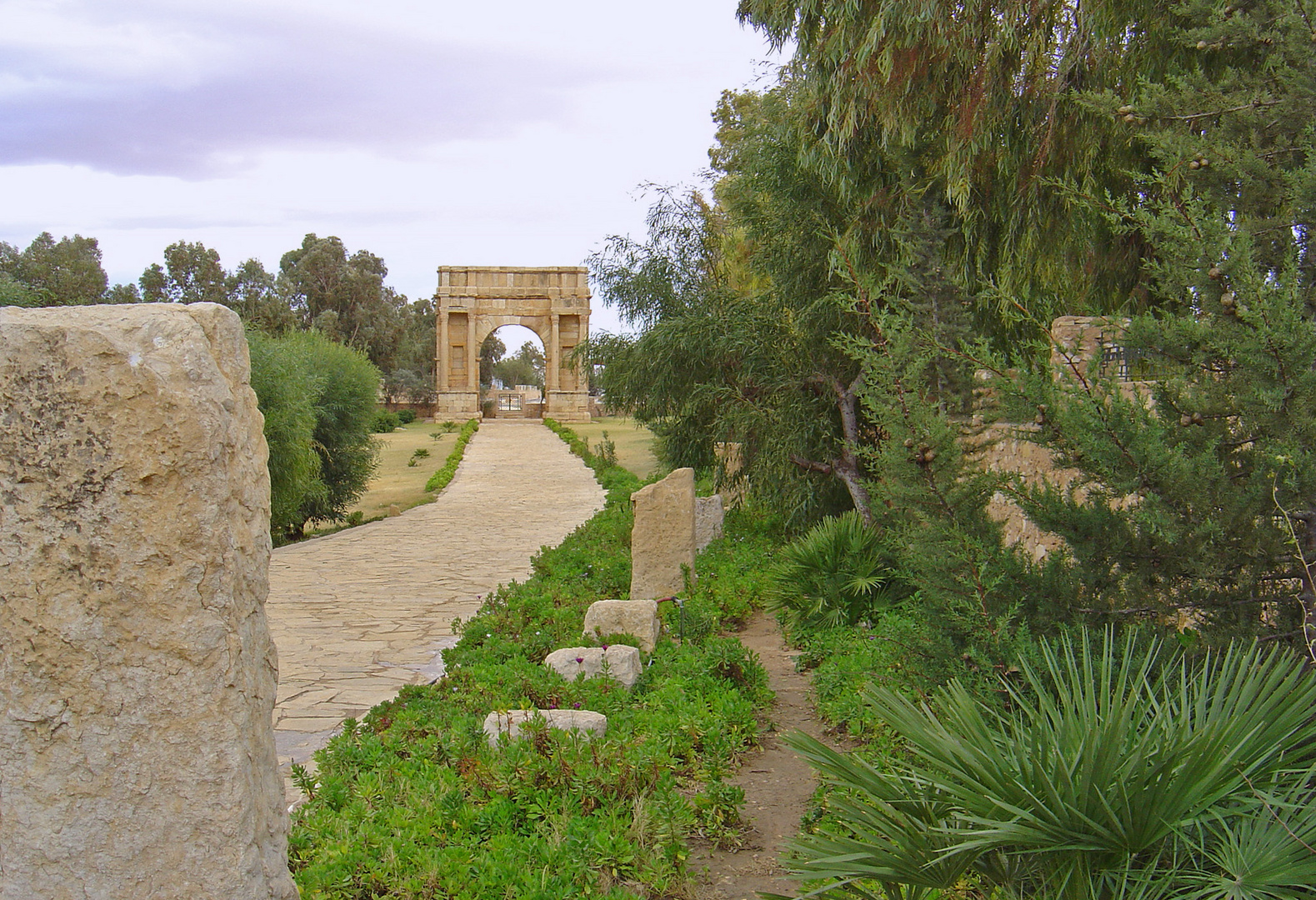 Une des rues de Sbeitla