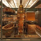 Une des salles du département Egyptologie  --  Fitzwilliam Museum, Cambridge