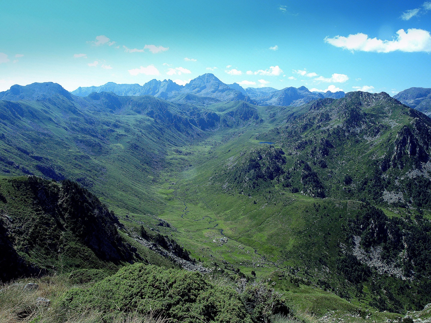 Une des très nombreuses vallée d’Ariège . 