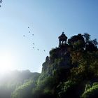 une envolèes aux buttes chaumont......