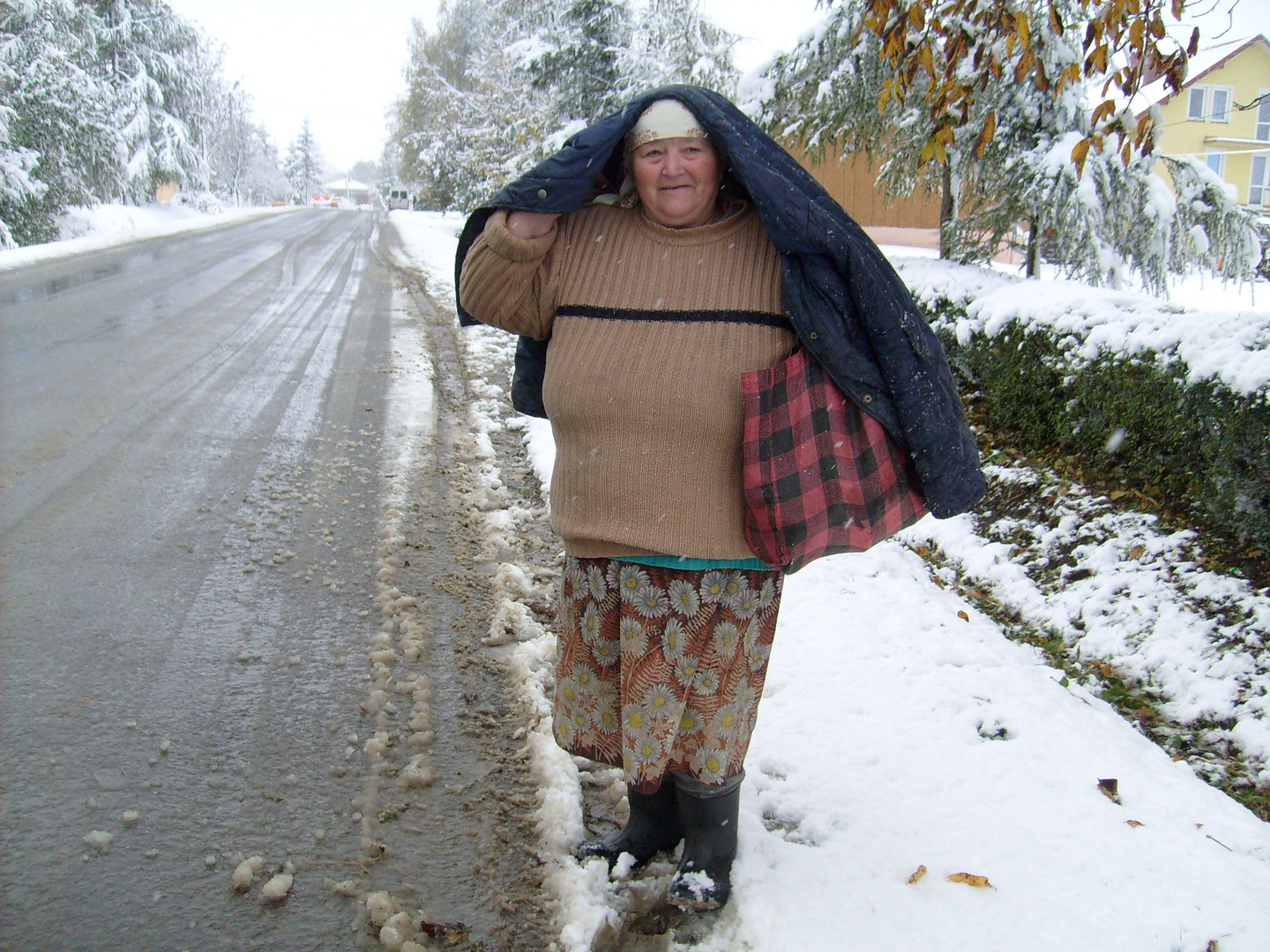 une femme dans la Pologne profonde