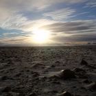 une fin de journée glacial a kerguelen